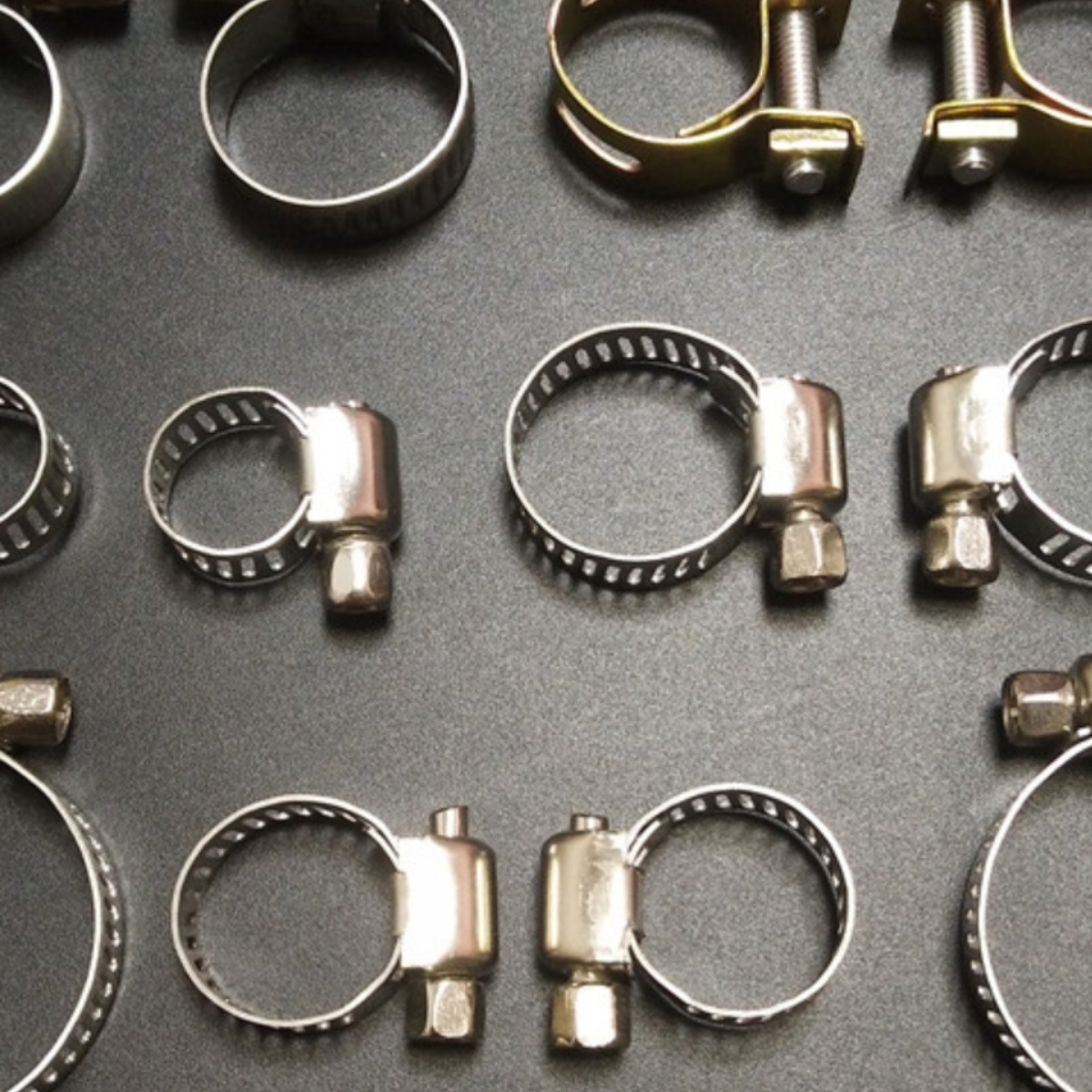 不锈钢喉箍天然气管卡子油管煤气管快装管夹卡扣水管固定卡箍其他