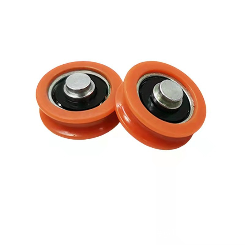 非标门窗配件尼龙轴承滑轮625轴承滑轮尺寸5*21*9.5mm推拉窗