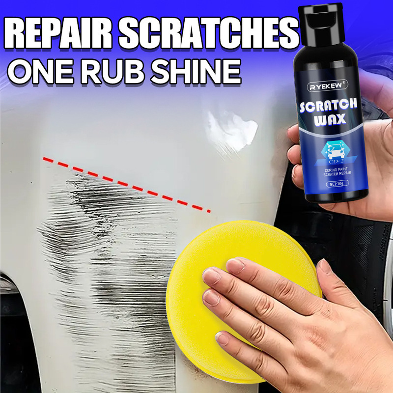 Ryekew Car Scratch Repair Kit Used to Repair Body Paint Scratches, Polishing to Remove Scratches