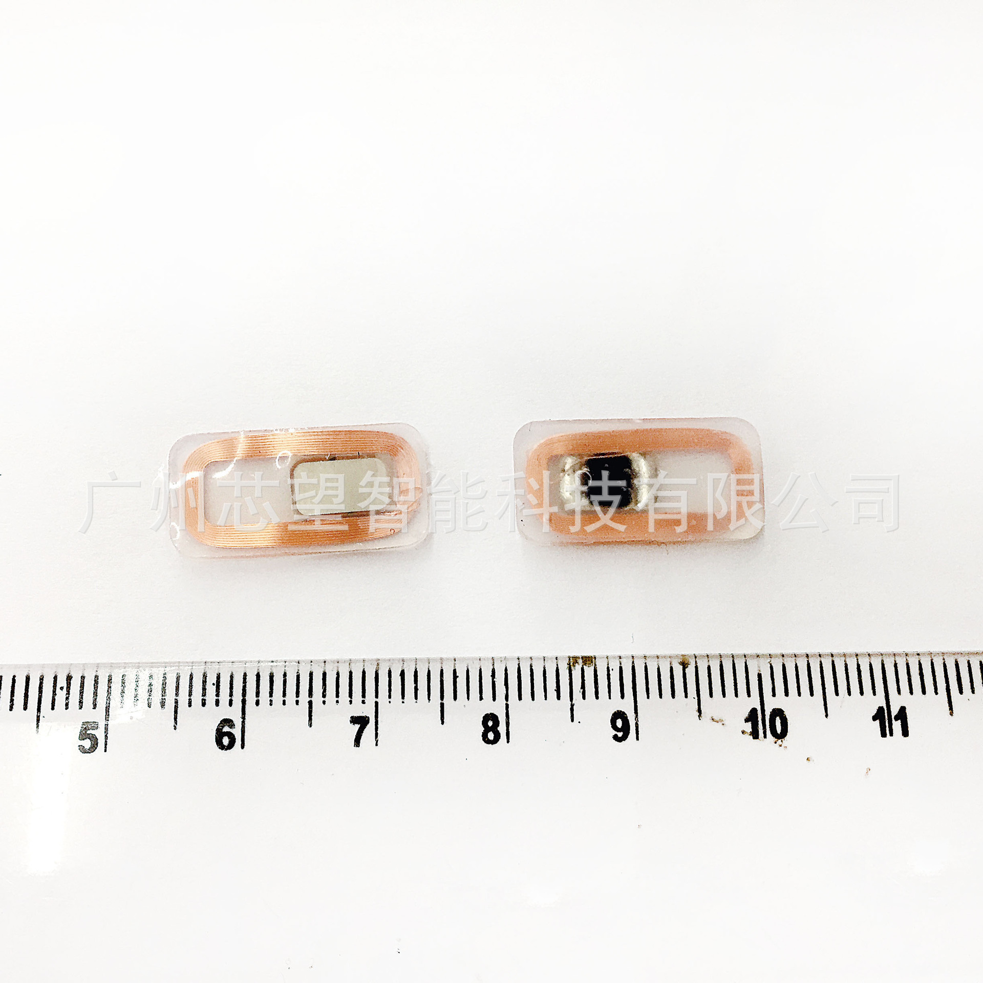 RFID10*20MM透明硅胶 S50 电子软标签 门禁 腕带 耐高温标签