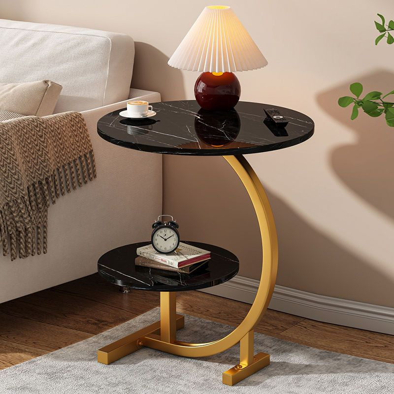Mesa simple de cabecera de la cama sala de estar mesa de té estante de flores balcón estante de flores dormitorio al lado de la cama sofá