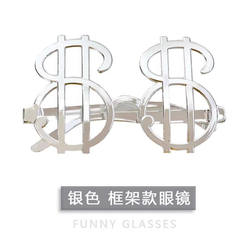 1 dólar dinero gafas extrañas fiesta boda fiesta baile espectáculo parodia fotos divertidas gafas de sol dólar accesorios