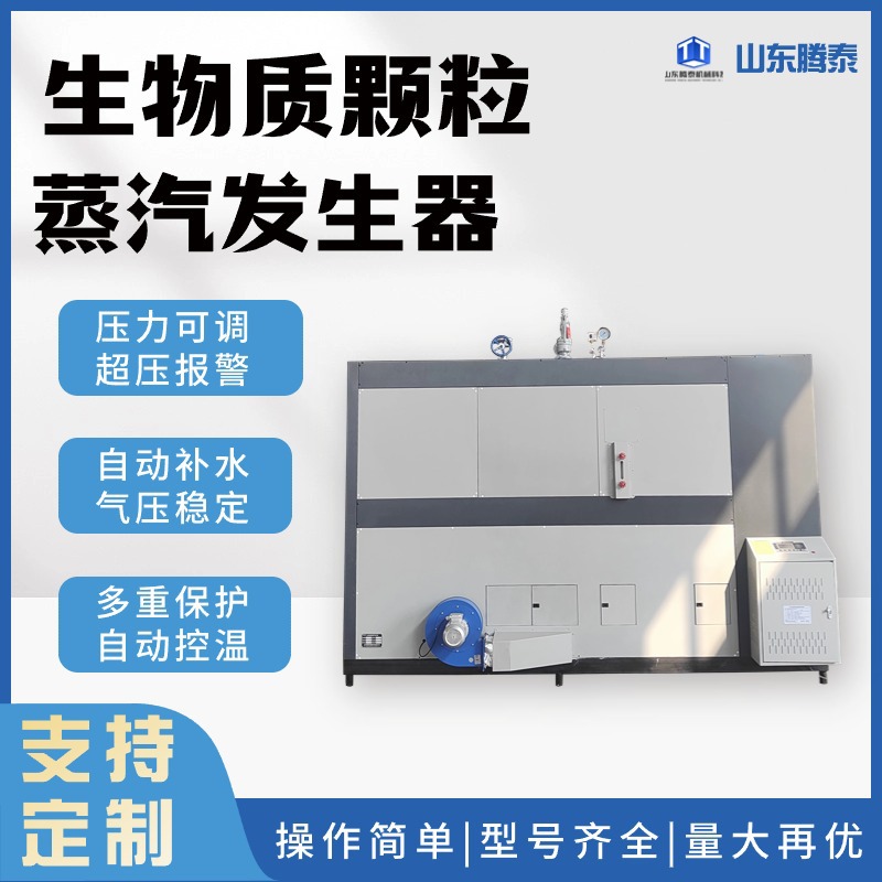 生物质颗粒蒸汽发生器洗浴桑拿蒸煮烘干用不锈钢外壳环保蒸炉