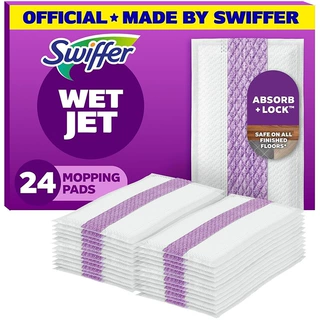 真空现货适配Swiffer Wet Jet 木地板清洁喷雾一次性拖把布替换装