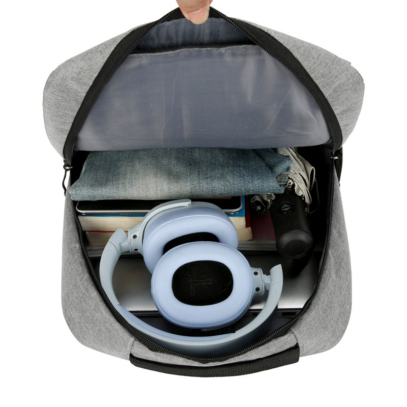 Backpack, laptop, men's capacious bag, business version, oxford cloth