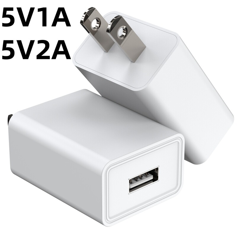 5V2A Plug 5V1A Us Standard Charger Fcc/Rohs Certified Adapter Small Appliances Mobile Phone USB Charging Head 5V2A Plug 5V1A Us Standard Charger Fcc/Rohs Certified Adapter Small Appliances Mobile Phone USB Charging Head