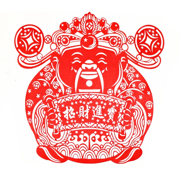 20cm big ears God of Wealth