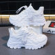 Children's small white shoes 2025 summer new non-slip girl's father shoes soft bottom breathable mesh shoes boys shoes thin