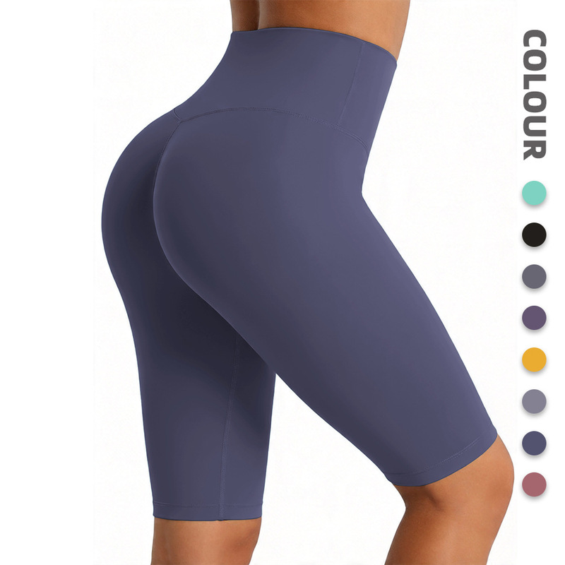 Cross-border independent brand women's summer high-waisted butt-lifting yoga pants, sweat-inducing running sports training shorts Cross-border independent brand women's summer high-waisted butt-lifting yoga pants, sweat-inducing running sports training shorts
