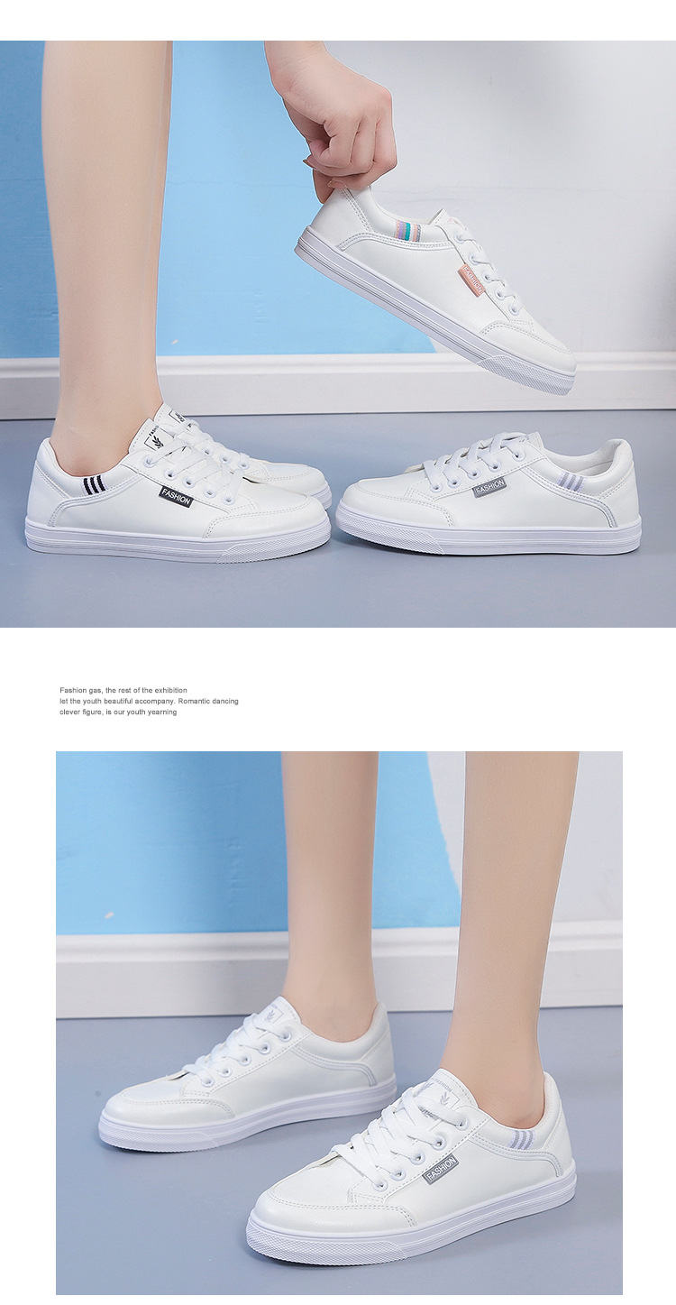 low-cut white trendy board shoes wholesale women s clothing Nihaostyles NSSC68372