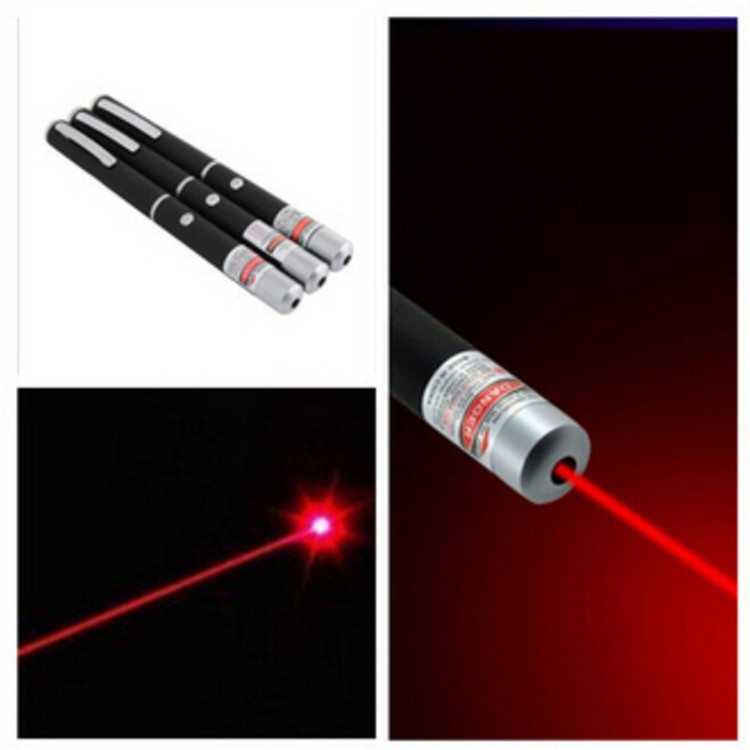现货650nm5mw红色单点激光镭射指示笔红光点状教鞭逗猫逗狗指示笔