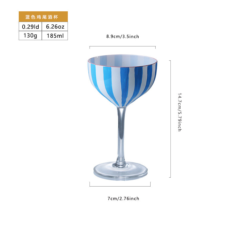 El cóctel azul