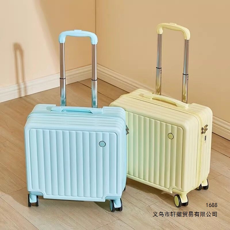 Luggage 18inch Password Lock Small Carry-On Suitcase for Short Trips, Lightweight Trolley Case with Silent Universal Wheels, Cabin-Size Luggage 18inch Password Lock Small Carry-On Suitcase for Short Trips, Lightweight Trolley Case with Silent Universal Wheels, Cabin-Size