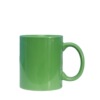 Ceramic Cup straight body solid single -color coffee cup Creative simple color glazed advertising gift plus logo Mark cup