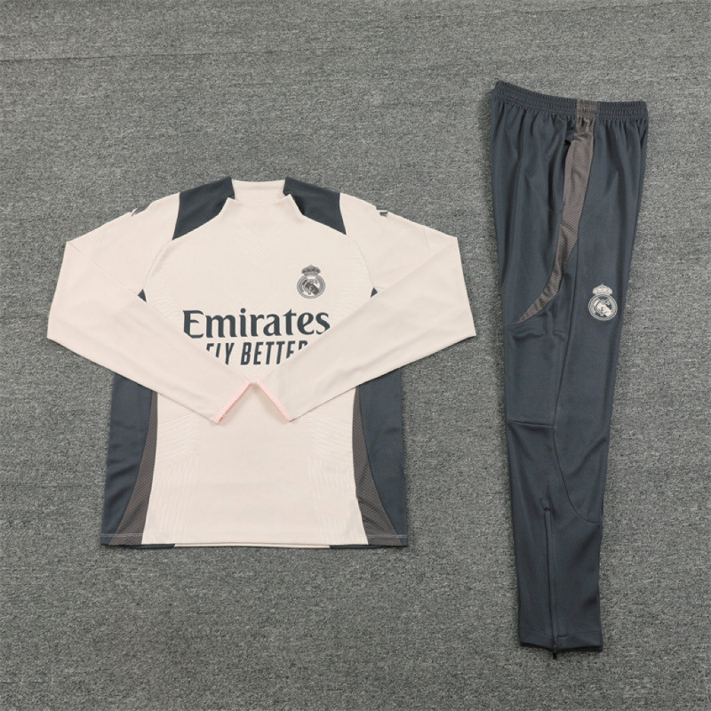 Jugadores fanáticos trajes de entrenamiento de mangas largas Real Madrid trajes de adultos Barcelona Arsenal camiseta de medio tracción Manchester City Juve image 12