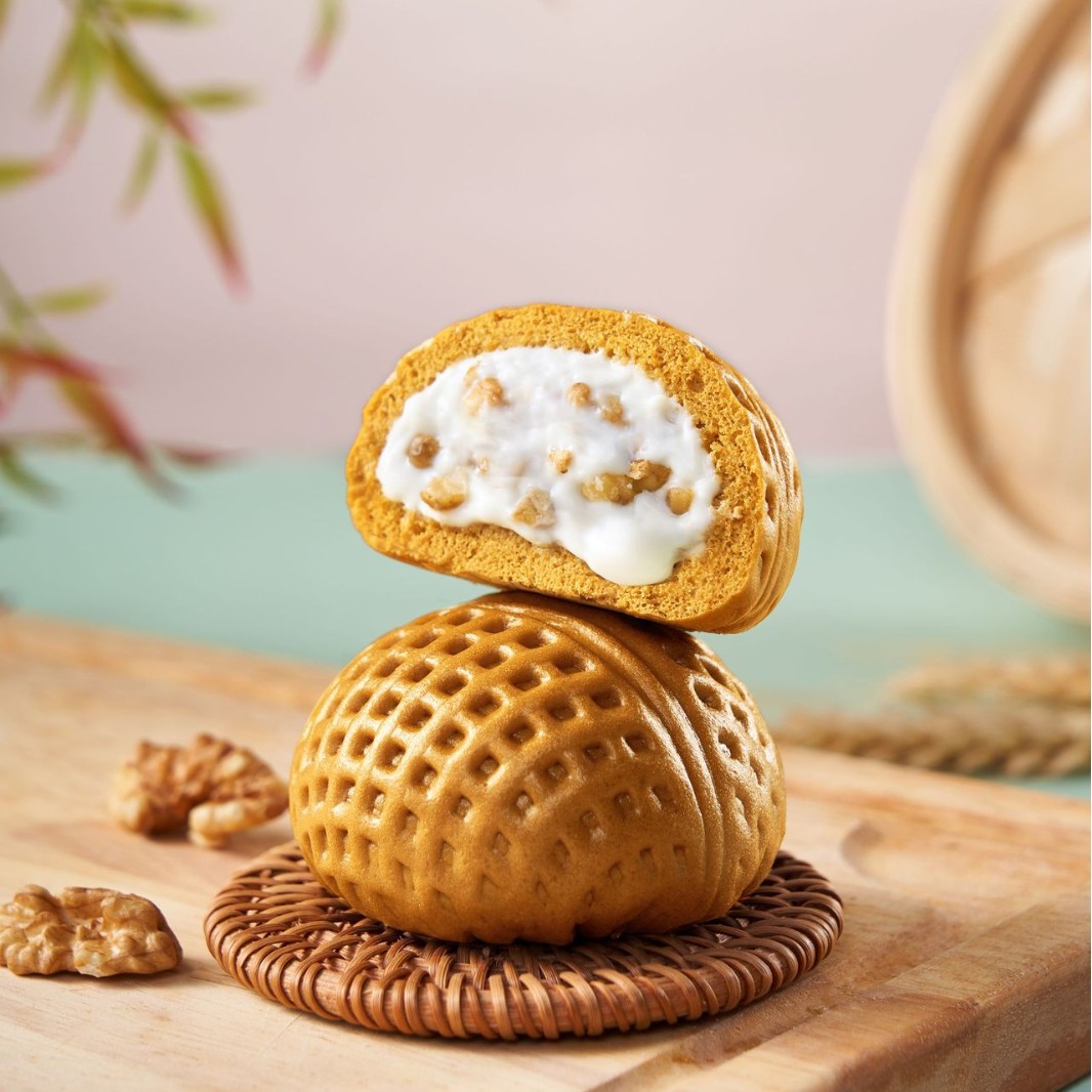 Taotaoju Walnut Bun 337.5g Student Breakfast Heated Instant Guangzhou Specialty Restaurant Morning Tea Snack