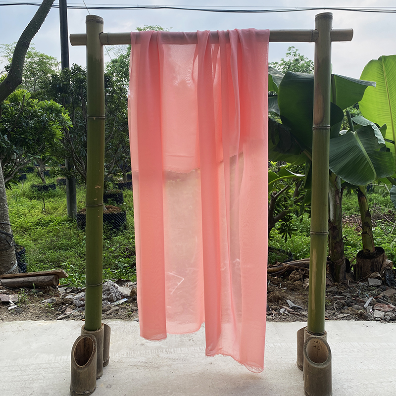 Cortina de estilo chino clásico, diseño de caligrafía y paisaje, ideal para interiores o fondos decorativos