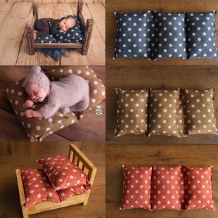 Children's Photography Props Newborn Posture Pillow Photography Props Bed Baby Mat Bedding Photo Props
