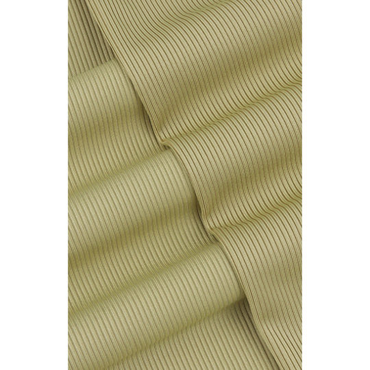 Ice Silk 2X2 rib fabric ice thread elastic knitted fabric spring and summer casual T-shirt home wear ice silk fabric
