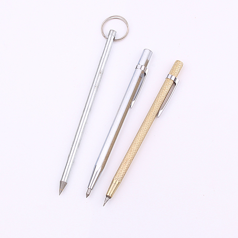 하드 다이아몬드 텅스텐 강철 합금 헤드 스크라이빙 바늘 스크립 세라믹 타일 절단 강철 바늘 나이프 펜 마커 바늘 피터 드로잉 라인