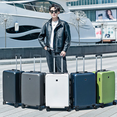 新しいスーツケース、見栄えの良いスーツケース、多機能トロリーケース、男性と女性向けの丈夫で耐久性のある旅行用パスワードスーツケース