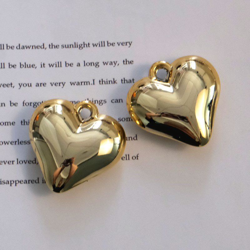 10g Weight Charms, Jewelry Accessories Classification 1 Piece Quantity Acrylic Material 1 Piece Arylic Heart Shape