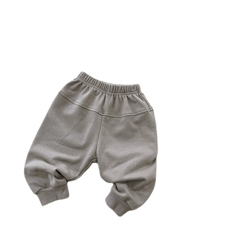 Autumn children's sports trousers for leisure for men and women, Korean style, oversize