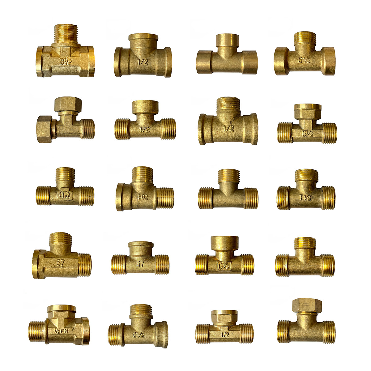 铜三通 铜水管接头 铜水管配件 铜异径三通接头焊接式弯头