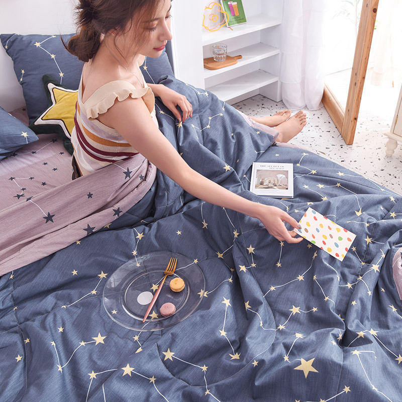 Spring and autumn quilt children The quilt core Single Double Summer quilt Cotton summer quilt Thin section Cool in summer Xinjiang Cotton quilt