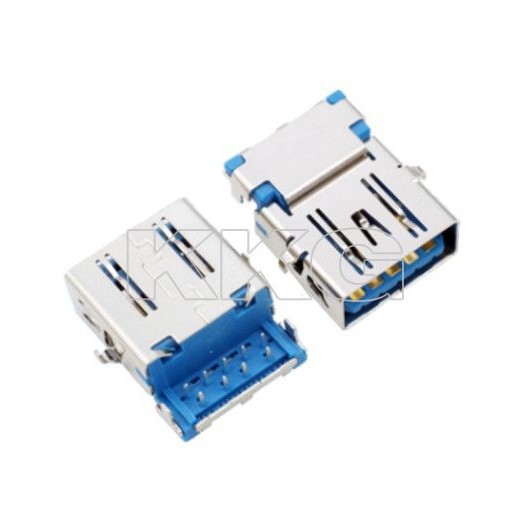 3.0 속도) 더블 레이어 단층 수직 직접 180 도 90 도 4 핀 포트 커넥터 USB3.0 여성