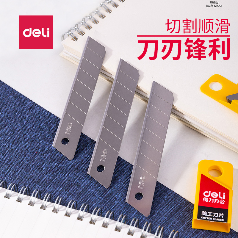 Gettle 2011 Large Craft Knife Blades, 10 Blades/Box, Office Warehouse Carving Blades Wholesale