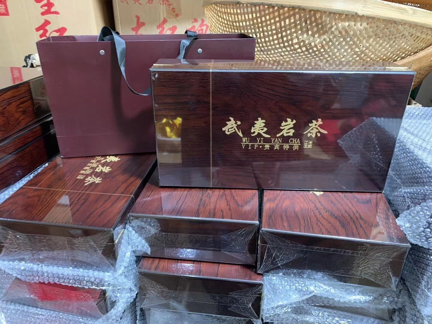 2020岩茶 牛欄坑肉桂 壹盒半斤 茶葉散裝批發 壹件代發