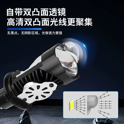 Motorcycle Lens Led Headlight H4: Motorcycle headlights, headlights