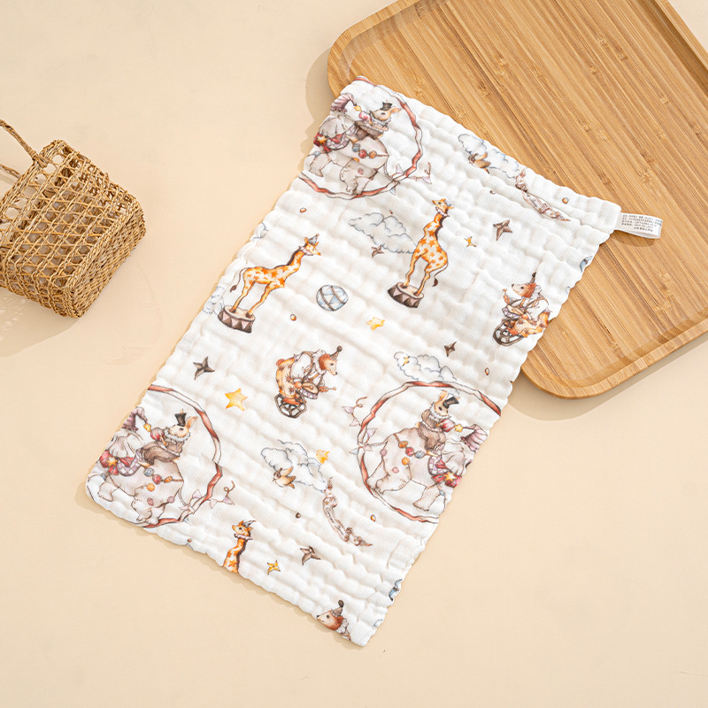 Six-layer gauze children's scarf aerial circus (25*50cm)