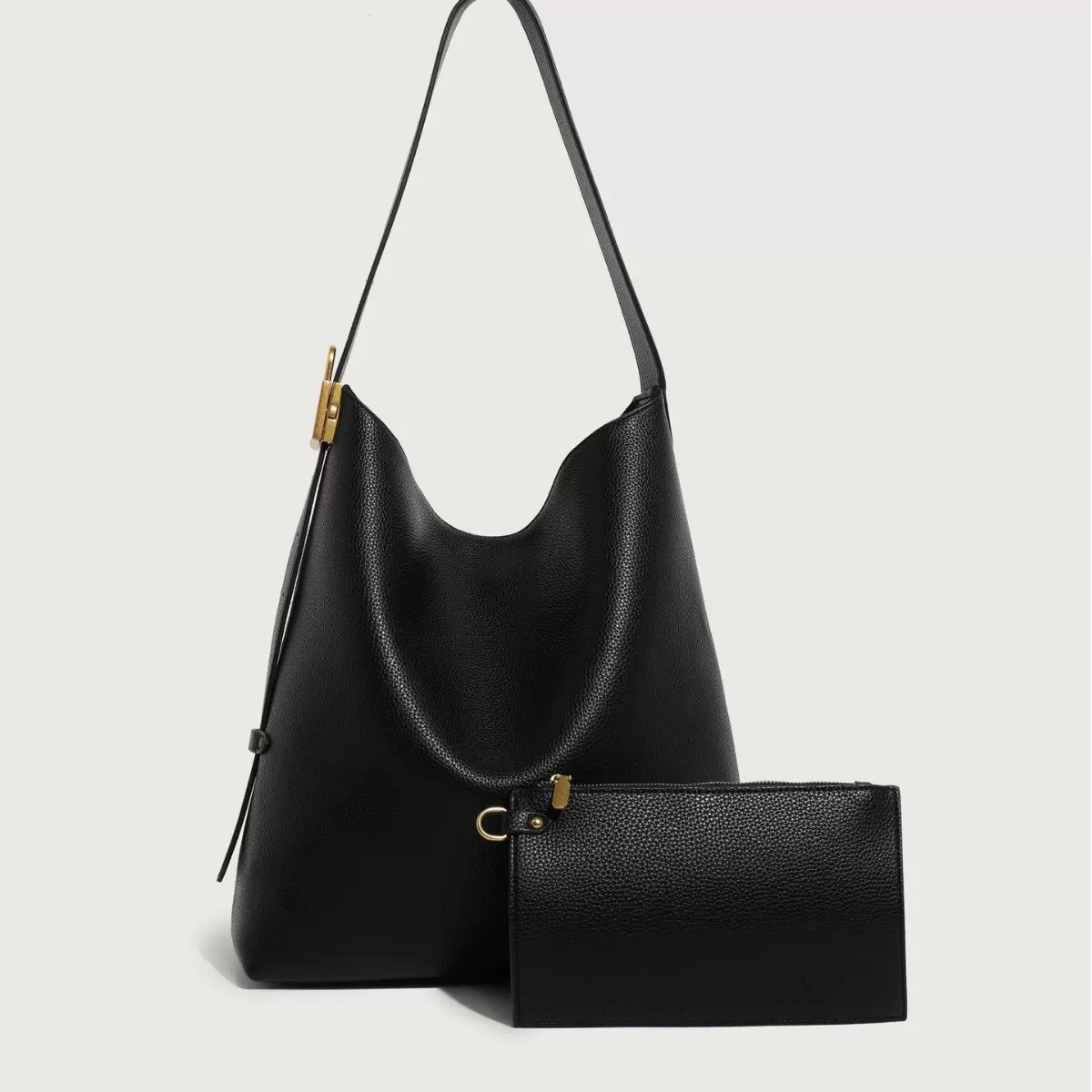 2025hobo大容量托特包女包软皮水桶包通勤单肩包时尚百搭女包包