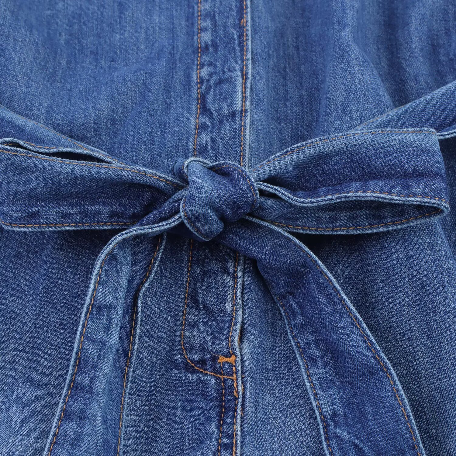 TAOP & ZA ropa de mujer verano 2026 nuevo estilo europeo y americano con cinturón jeans junk 8727080