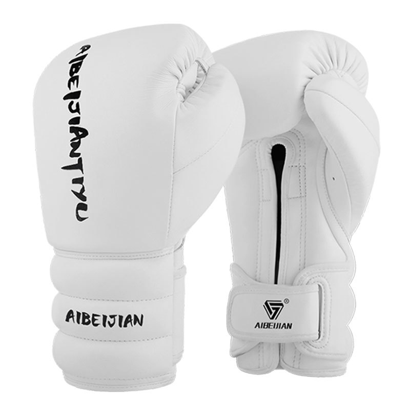 Guantes de boxeo Aibei Jian profesionales para adultos, guantes de boxeo para combate y competición, guantes de entrenamiento de Taekwondo para niños image 6