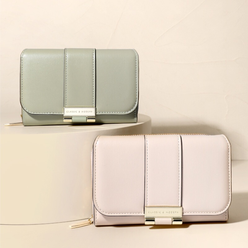 Multifunctional new women's wallet, fashionable designer hardware multi-card cross-border wallet кошелёк Multifunctional new women's wallet, fashionable designer hardware multi-card cross-border wallet кошелёк