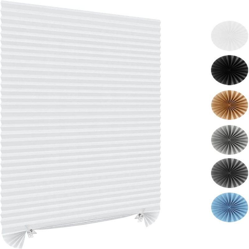 150cm Blackout Curtains, 100% off Pieces, White, Simple and Versatile, Anti-Wrinkle and Non-Deformable, Specially Designed for Small Apartments and Bay Windows, Wholesale