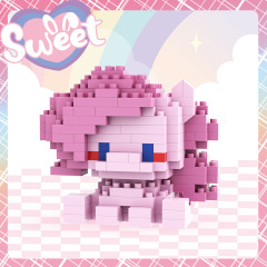 クロスボーダーのポニーカートゥーンのぬいぐるみの積み木はレゴの子供の益智のデスクトップの置物のブラインドの箱の六一のプレゼントの卸売りと互換性があります。