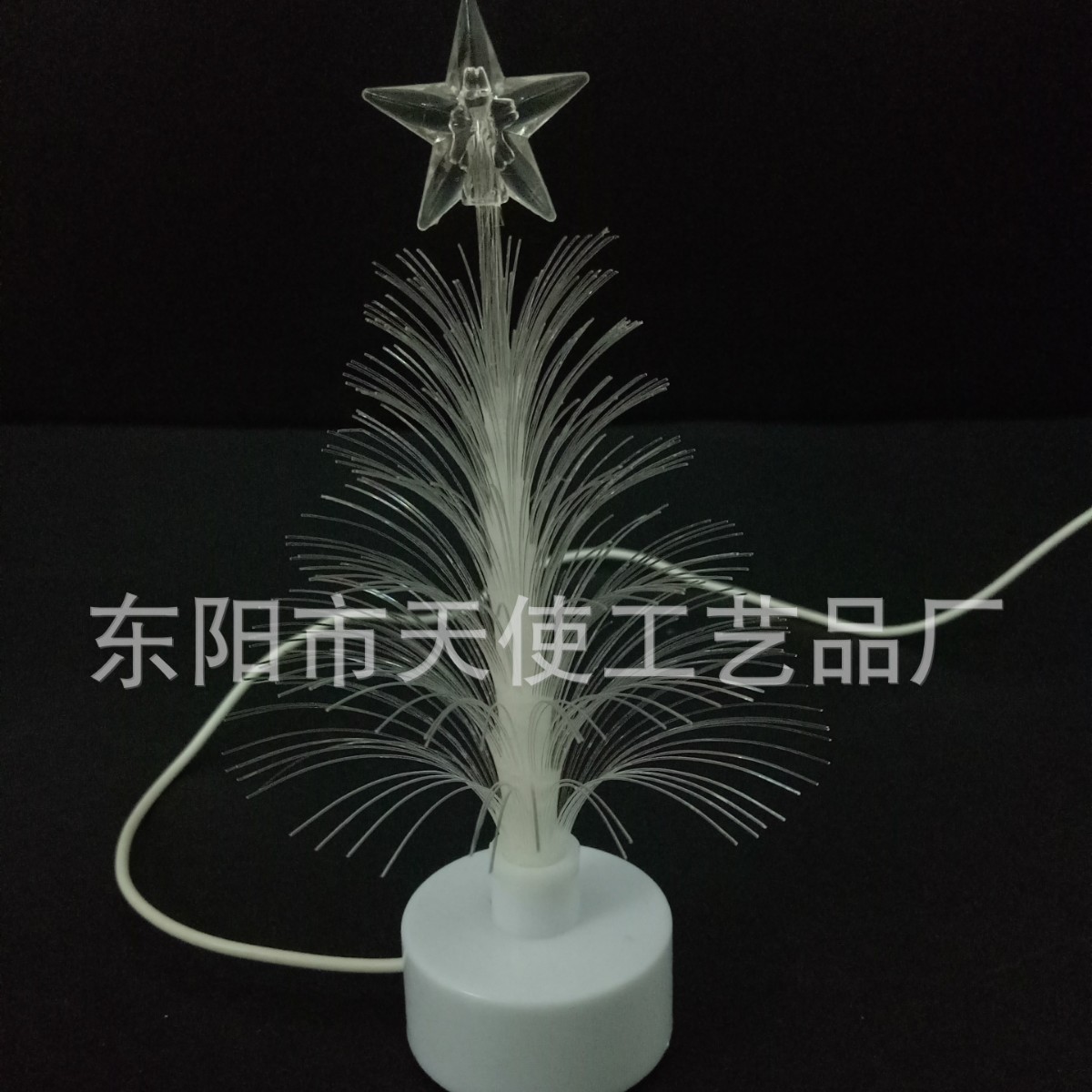 USB de fibra óptica árbol de Navidad LED luminoso árbol de Navidad mini árbol de Navidad luminoso árbol de Navidad árbol de fibra óptica