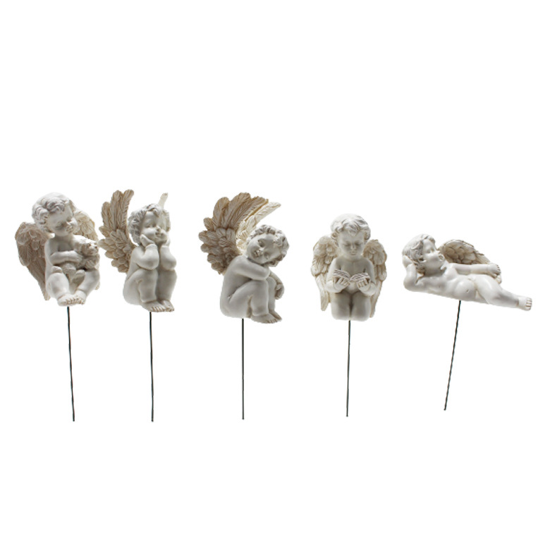   Angel suit plug-in cute little Angel plug-in outdoor garden bonsai plug-in decorations 
