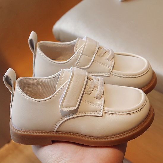 男童皮鞋英伦风春秋2025年新款软底休闲黑色儿童潮小男孩宝宝鞋子