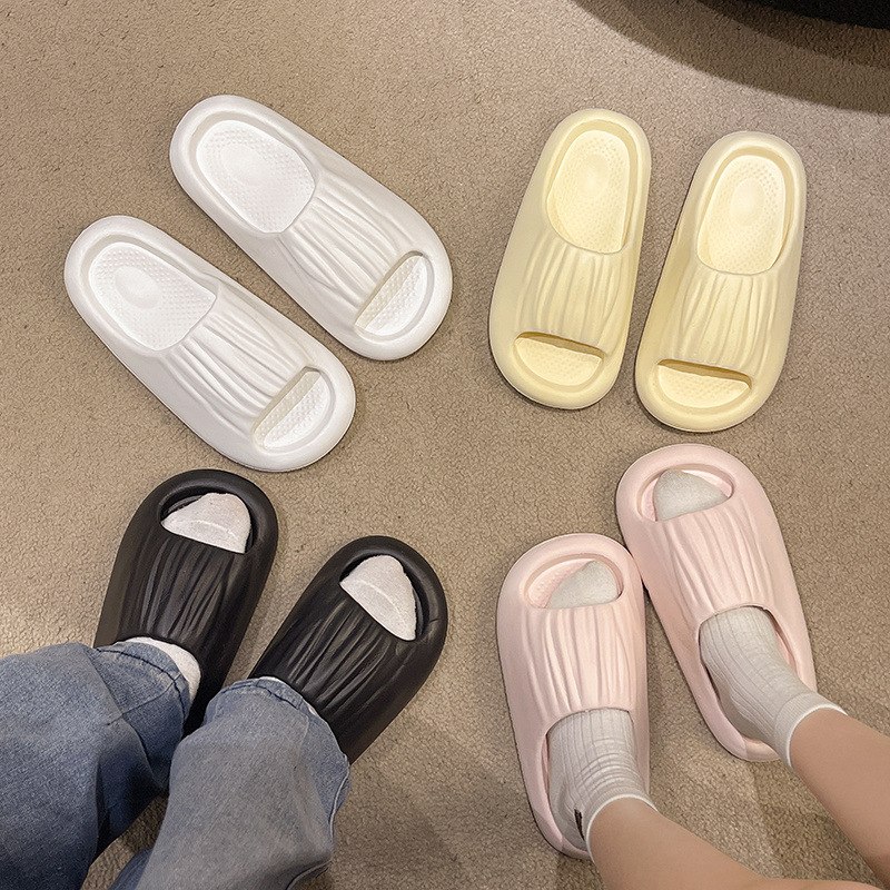 EVA厚底スリッパ、女性用夏用消臭・滑り止めアウターウェア、家庭用屋内入浴用おしゃれホームスリッパ|undefined