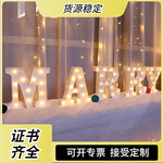 Завод оптовая торговля 26 английские буквы свет LED символ моделирование свет свадьба ночной свет день рождения предлагать отстаивать свет
