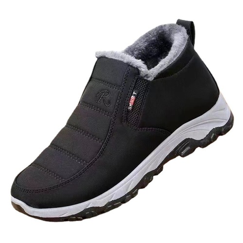 Winter Old Beijing Cotton Shoes for Men and Women, Same Style, Fleece Lined, Thick, Soft Sole, Cotton Shoes, Warm Keeping, Casual, Snow Boots