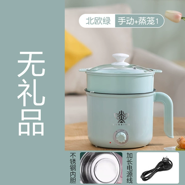 Green 2.0L +PP steamer (stainless steel bladder, not fried, no gifts) 1.8m wire