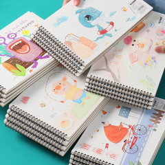 A4子供用コイル絵本空白絵本絵本小学生一年生幼稚園厚手絵紙絵本