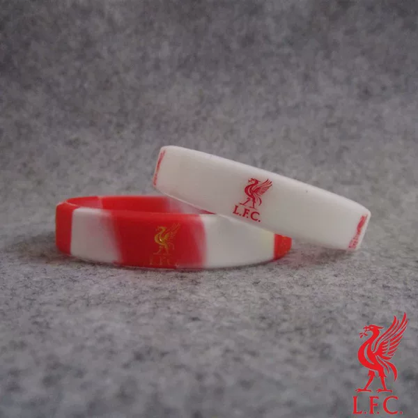 Football Liverpool Bracelet Sports Bracelet Silicone Wristband Arsenal Bayern Memorial Gift Barcelona AC Milan