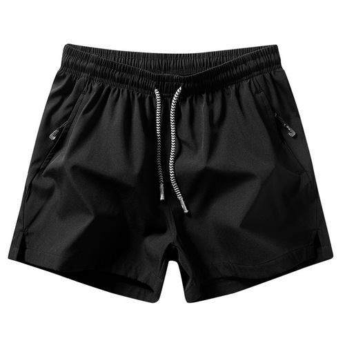 Live broadcast hit ice silk shorts, men's summer casual sports pants, mid-air quick-dry quarter pants
